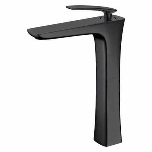 Black washbasin faucet high Concep't
