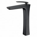 Black washbasin faucet high Concep't