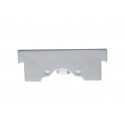 Ceramic semi recessed vasque Pure