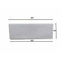 Ceramic semi recessed vasque Pure