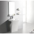 Lavabo totem slide type coral white matte