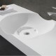 Lavabo suspendu simple vasque blanc mat - Clas | Rue du Bain