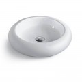 Ceramic round laying tank Nude