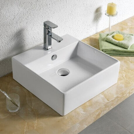 Placa cerámica cuadrada Quadra 