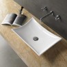 Rettangolare Poser Vasque - Ceramica - 58x39 cm - Wing