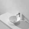 Poser bowl - Solid surface White Mat - 41 cm - Circle