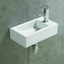 WC Suspendu /Œuf Ove avec Abattant Blanc 59x41 cm