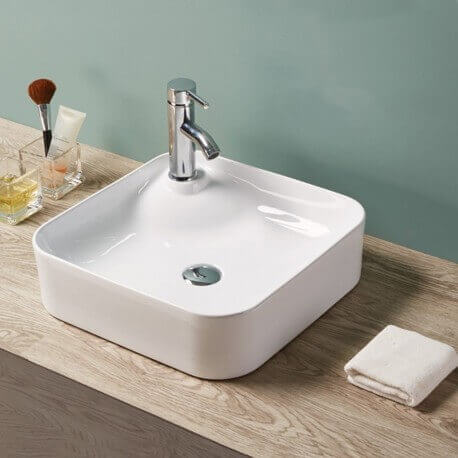 Square ceramic flooring pan Urban