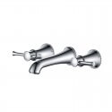 Grifo de mezclador Washbo Mural Chromé, Linterna de baño