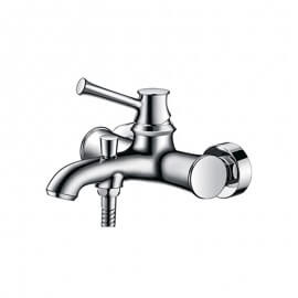 Faucet Mural Bathtub Mitigeur Retro - Chromé - Allure