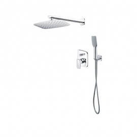 Pack Douche à Encastrer Chromé/Blanc, | Rue du Bain