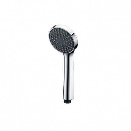 Ducha de mano cromada redonda 1 jet