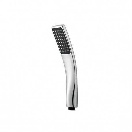 Hand shower Chromée/Black Carrée 1 jet