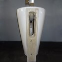  Lavabo Totem Cerámica redonda Ego blanco