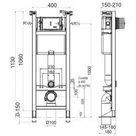 Universal WC building-supporto - Rue du Bain 2