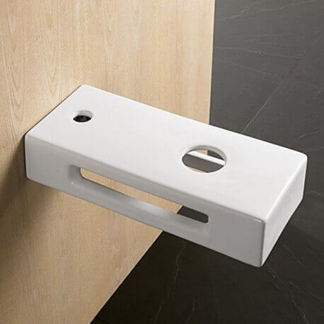 Set Cube Vasque y Towel Holder