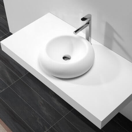 Tanquematt blanco redondo Allure Rue du Bain