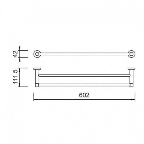 Double Towel Bar, Heaven