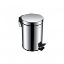 3 liter chrome pedal bin on Rue du Bain