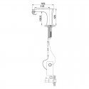 Grifo Mitigeur Lavabo Sensitif Chromé Concep't