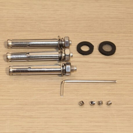 Robinet Mitigeur de Baignoire au sol chromé/blanc Concep't| Rue du Bain