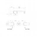 Valve Mixer Washbo Mural Chromé/White Concep't