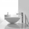 Poser bowl - Solid surface White Mat - 41 cm - Circle