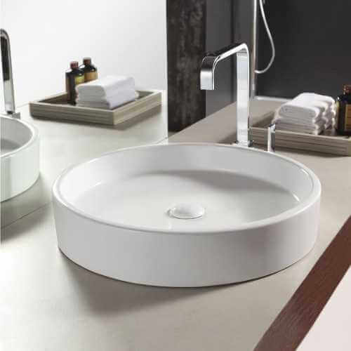 Ceramic round laying pan Fame