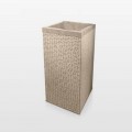 Totem lavabo cuadrado en Piedra Beige Piedra