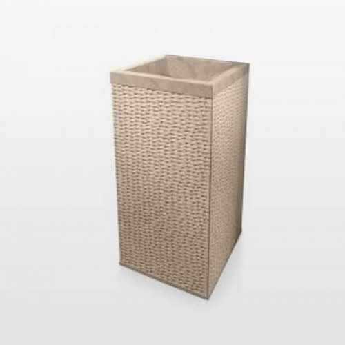 Totem lavabo cuadrado en Piedra Beige Piedra
