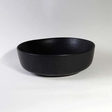 Vasque à poser noire mat  bol céramique Oslo| Rue du Bain