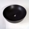 Bol Poser Vasque - Black Ceramic Mat - 42 cm - Oslo