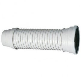 flexible extendable toilet pipe
