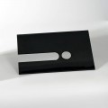 Placa negra con kit de color