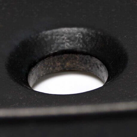 Set ciotola in ceramica nera Vasco