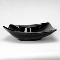 Black ceramic flooring pan with tap beach