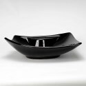 Vasca di placcatura in ceramica, Foglio - Vasche Nere in vendita