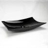 Layout basin with Beach Black Ceramic Faucets 57x39 cm - Wing