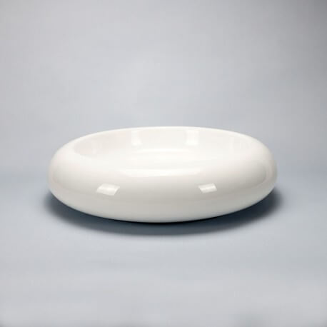 Ceramic round laying tank Nude