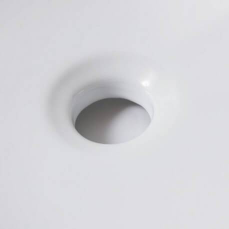 Ceramic round laying tank Nude