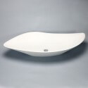 Vasque composit à poser Asymétrique Blanc Mat, Ondea