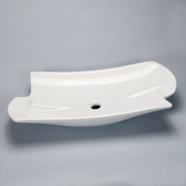 Asymmetric ceramic laying tank Stage − Rue du Bain 2