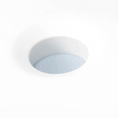 Ovale bianco Mat Poser Vasque, 59x35 cm, composito, presto