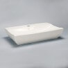Rectangular Poser Vasque - Ceramic - 48x32 cm - Cosmopolitan