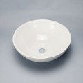 White ceramic bowl set-up vasque