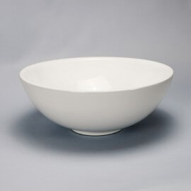 White ceramic bowl set-up vasque 2