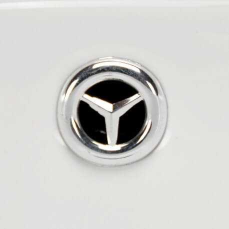 Ceramic round laying basin Ove