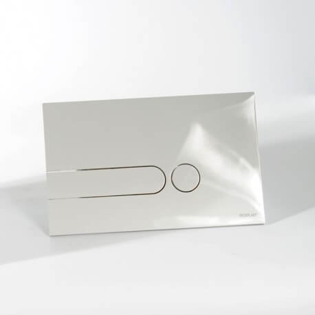 Bâti-support WC universel plaque chromé mate | Rue du Bain