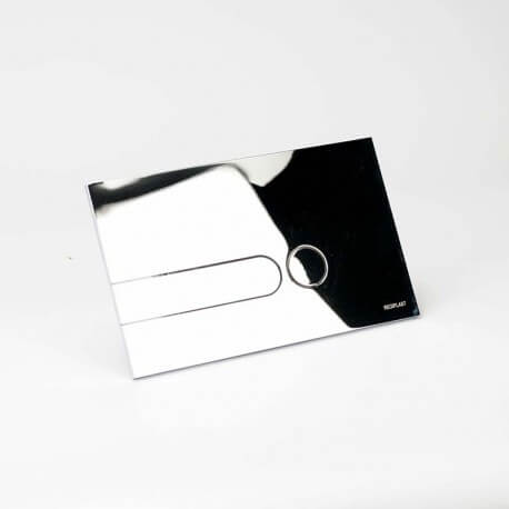 Piastra cromata brillante + Kit colore