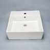 Square Layout Vasque - Ceramic - 47x47 cm - Quadra